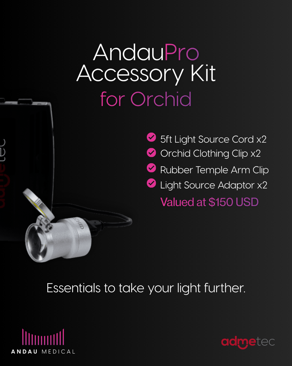 AndauPro Accessory Kit for Orchid